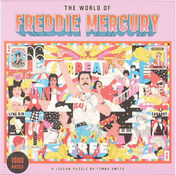 The World of Freddie Mercury 1000 Piece Puzzle