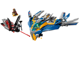 LEGO Superheroes 76021 The Milano Spaceship Rescue Building Set