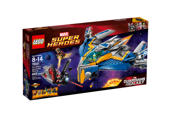 LEGO Superheroes 76021 The Milano Spaceship Rescue Building Set