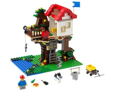 LEGO Creator Treehouse 31010 - Three In One - 356 Pieces - Ages 7 and Up