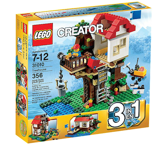 LEGO Creator Treehouse 31010 - Three In One - 356 Pieces - Ages 7 and Up
