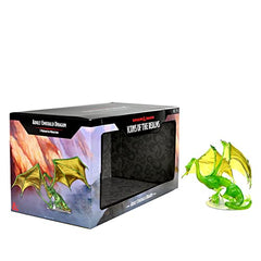 WizKids D&D Icons of The Realms: Adult Emerald Dragon Premium Figure