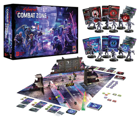 Cyberpunk RED Board Game: Combat Zone - 2 Player Starter