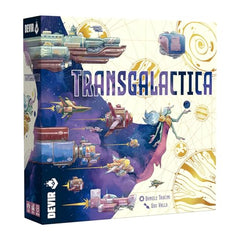 Transgalactica Board Game, Space Worker Placement and Engine Building Game