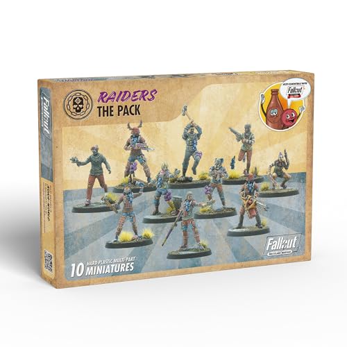 Fallout Wasteland Warfare: Raiders - The Pack (10 minis)