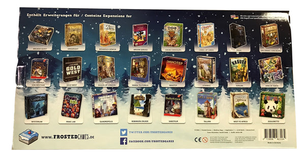 Brettspiel Adventskalender 2016 (Advent Calendar)