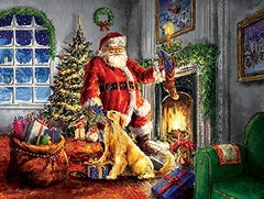 Helping Santa 300 pc Jigsaw Puzzle