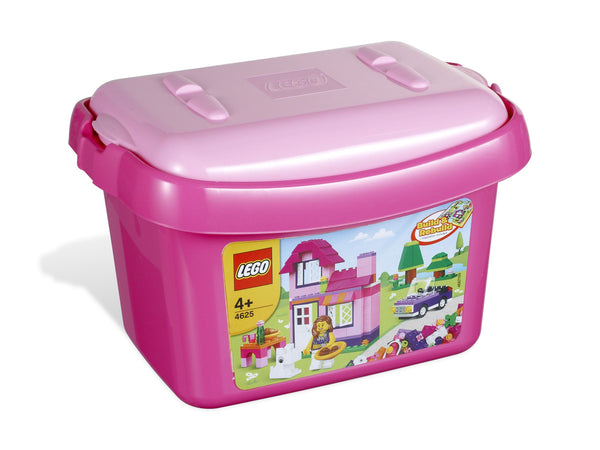 LEGO Bricks and More Pink Brick Box 4625 - 224 Pieces - Ages 4 and Up