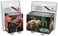 Star Wars Imperial Assault - Ally and Villain Pack Wave 4 Bundle (Alliance Smuggler and Bantha Rider)