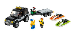 LEGO City Great Vehicles 60058 SUV with Watercraft