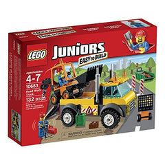 LEGO Juniors 10683 Road Work Truck Building Kit