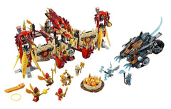 LEGO Chima 70146 Flying Phoenix Fire Temple Building Toy