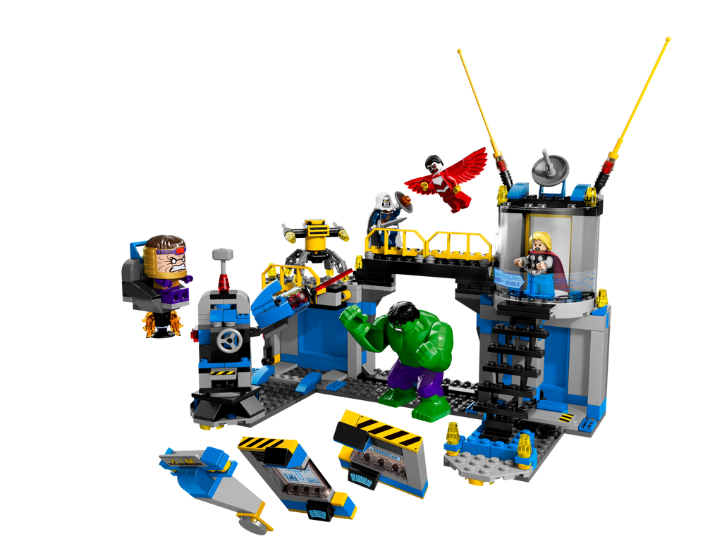 LEGO Superheroes 76018 Hulk Lab Smash Toy Fuzz