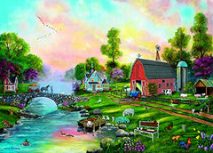 Bridge to The Farm 500+ pc Jigsaw Puzzle