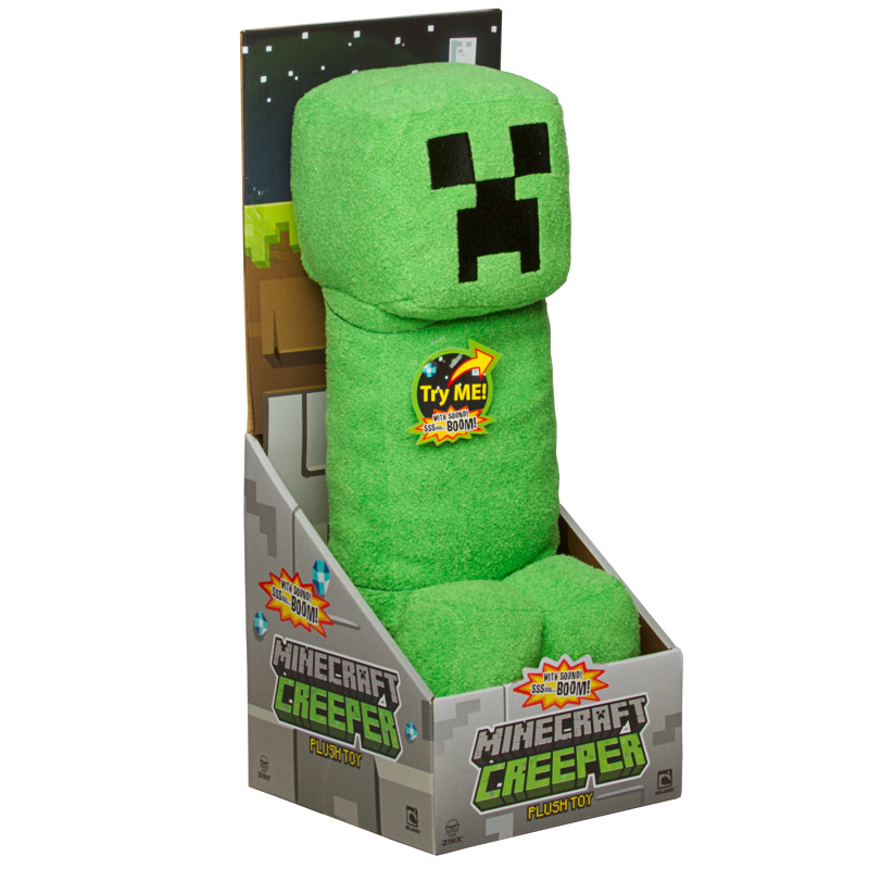 Mojang Official Minecraft Creeper Plush with Sound by Jinx, 15