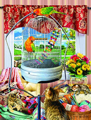 Bird Cage 300 pc Jigsaw Puzzle