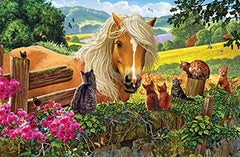 SUNSOUT INC New Neighbors 100 pc Jigsaw Puzzle