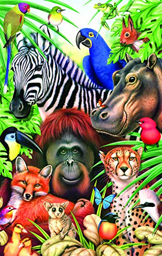 Sunsout Jungle Magic 100 pc Jigsaw Puzzle