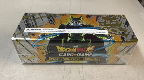 Dragon Ball Super TCG - Special Anniversary Box 2021 - Set of 4 Toy Fuzz Dragon Ball Super TCG - Special Anniversary Box 2021 - Set of 4 Toy Fuzz